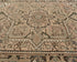 8x11 Vintage Heriz Brown Persian Style Hand Knotted Wool Area Rug